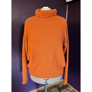 Sweaters | Orange Turtleneck Velma Sweater | Poshmark